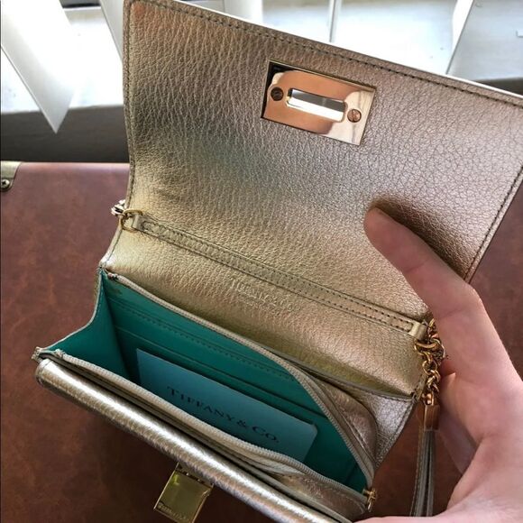 Tiffany & Co. Wrist Pochette Crossbody NEW - Picture 4 of 7